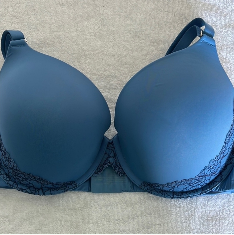 SOMA Lace Trim BRA underwire 38D very Nice Condition - Picture 1 of 5